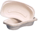 Nierenschale aus Pappe